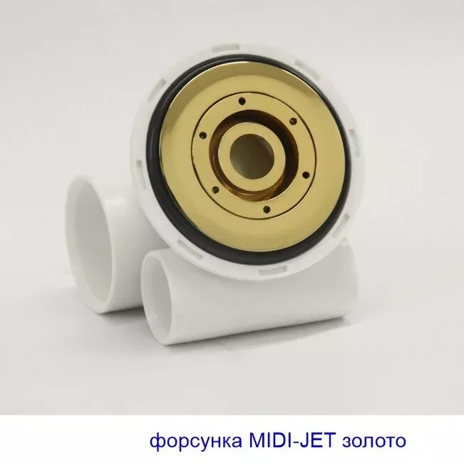 Акриловая ванна Whitecross Wave 150х70 0101.150070.100.SMARTNANO.GL золото, белый
