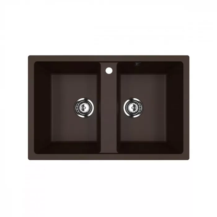 Кухонная мойка Ulgran U-608 U-608-345 коричневый
