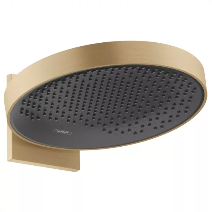 Верхний душ Hansgrohe Rainfinity 26230140, бронза, черный