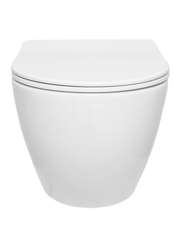 Комплект Ideal Standard Prosys Eco Frame M E233267 с подвесным унитазом San More Fiaba SMT971903 с сиденьем микролифт