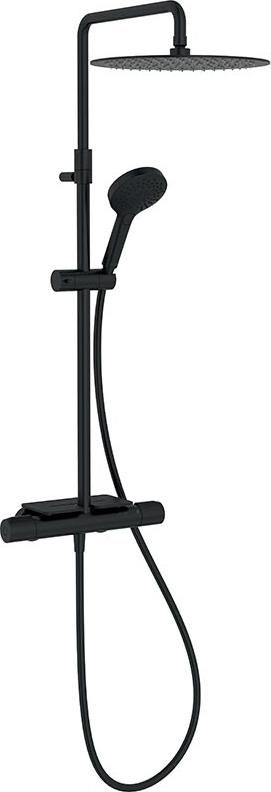 Душевая стойка Jacob Delafon Metro E26589-BL, матовый черный