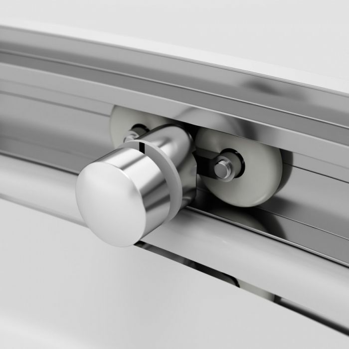 Душевой уголок AM.PM Like Solo Slide 90x90 W83G-315-090CT профиль хром глянцевый, стекло прозрачное