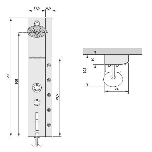 Раковина Jacob Delafon Odeon Up E4755G-00 56 см