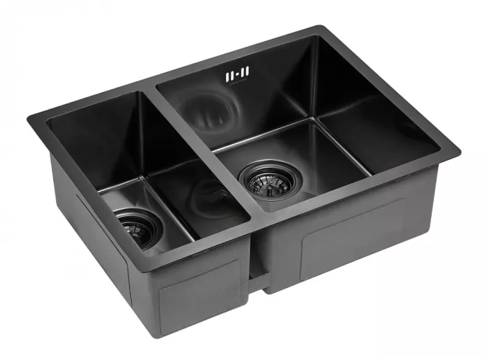 Кухонная мойка Paulmark Zusat PM225944-GML черный