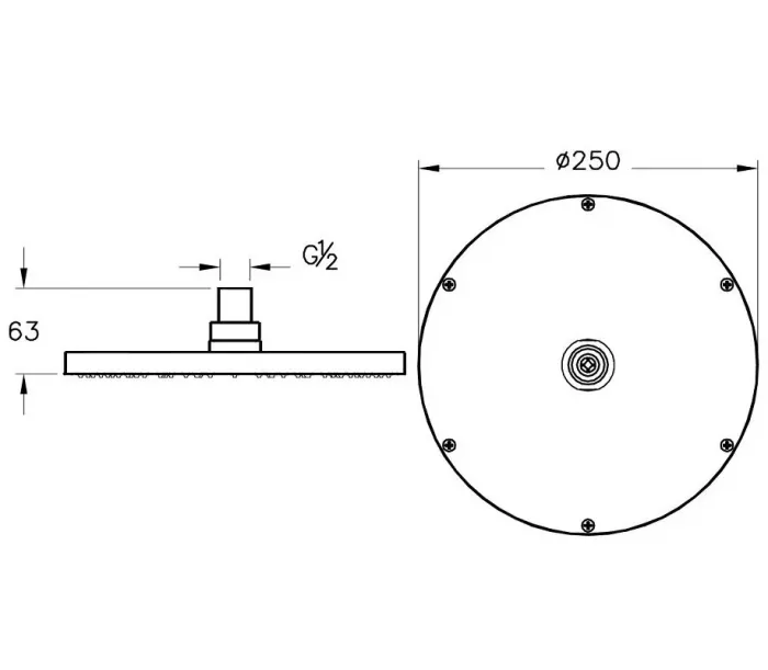 Душевая система VitrA Origin A49286EXP хром