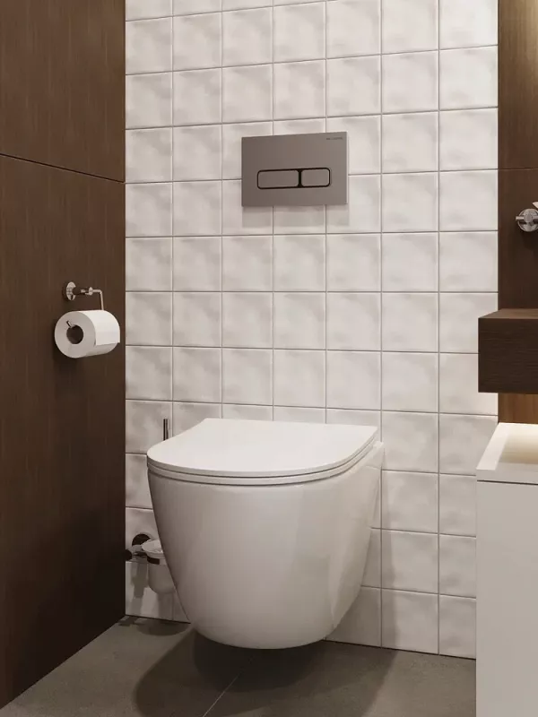 Комплект Ideal Standard Prosys Eco Frame M E233267 с подвесным унитазом San More Fiaba SMT971903 с сиденьем микролифт
