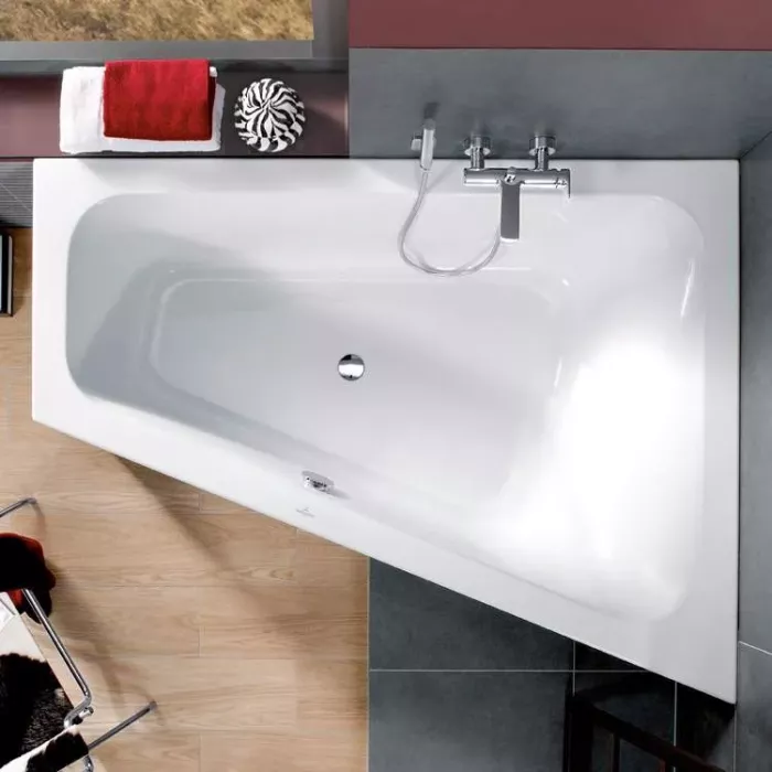 Акриловая ванна Villeroy & Boch Loop&Friends 175х135 UBA175LFS9LIV-01 белый