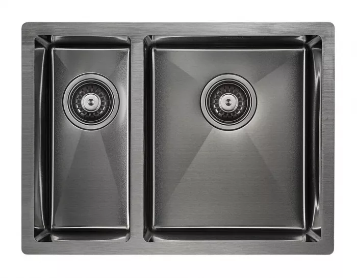 Кухонная мойка Paulmark Zusat PM225944-GML черный