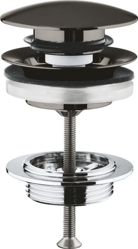 Донный клапан Grohe 65807AL0 тёмный графит, матовый