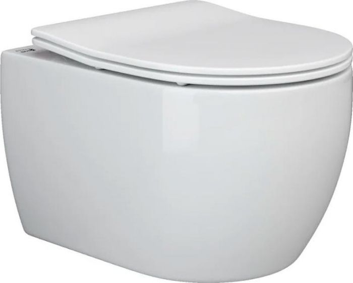 Комплект инсталляция с подвесным унитазом Ceramica Nova Play CN3001_1002W_1000 с сиденьем микролифт и белой клавишей смыва