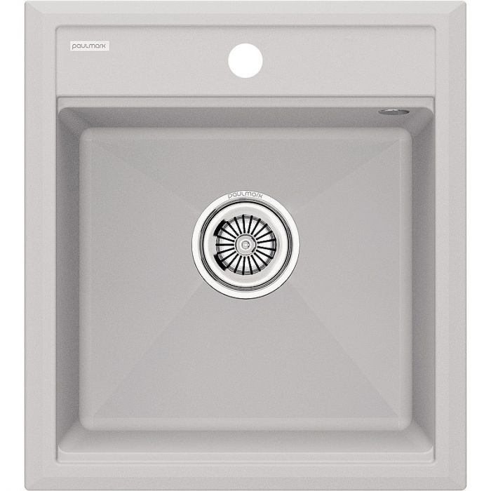 Комплект Paulmark мойка + коландер PM115951-GRS+A375-BS