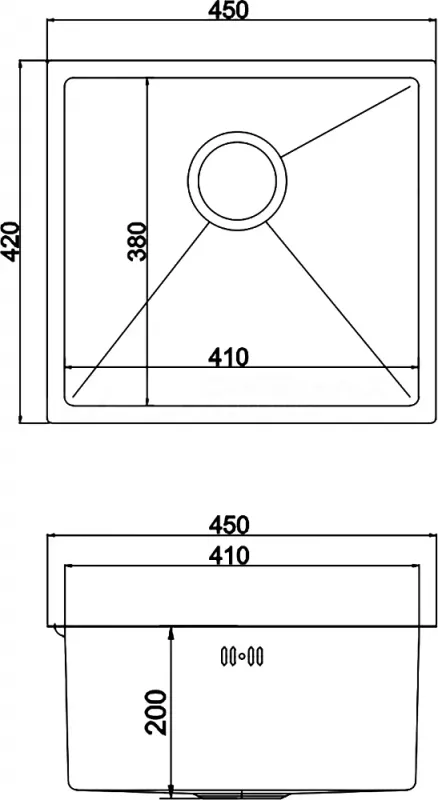 Кухонная мойка Mixline 548566, золото