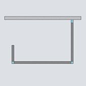 Боковая стенка 30 см Radaway Euphoria Walk-in SW 30 383160-01-01 стекло прозрачное
