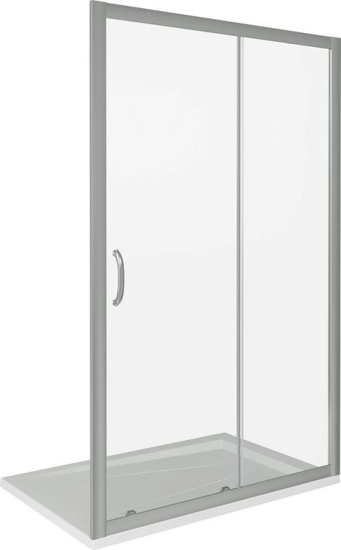 Душевая дверь в нишу 140 см Good Door Infinity WTW-140-C-CH ИН00031 стекло прозрачное