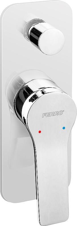 Смеситель для душа Ferro Stratos BSC7P, хром